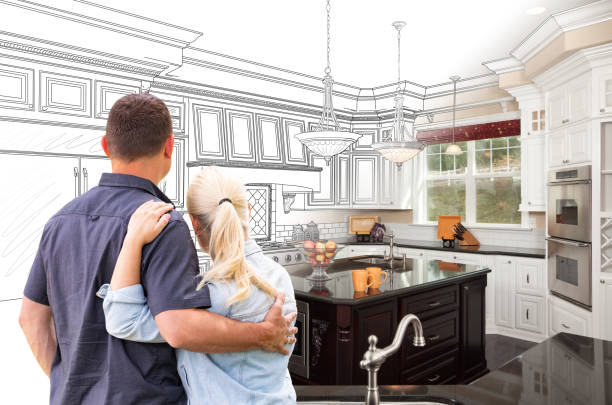 Professional Cabinet Refacing technician working in Lutz, FL